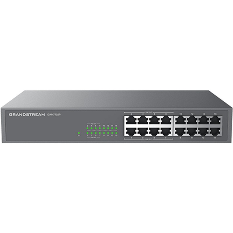 Switch Grandstream GWN7702P Gigabit PoE SwitchGWN7702P PoE+ 8 ports