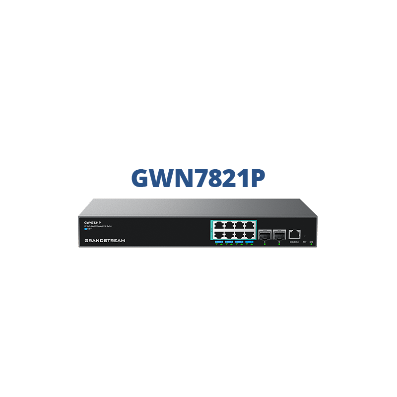 Switch Grandstream GWN7821P SFP+ Uplink PoE SwitchGWN7821P PoE+ 48 ports