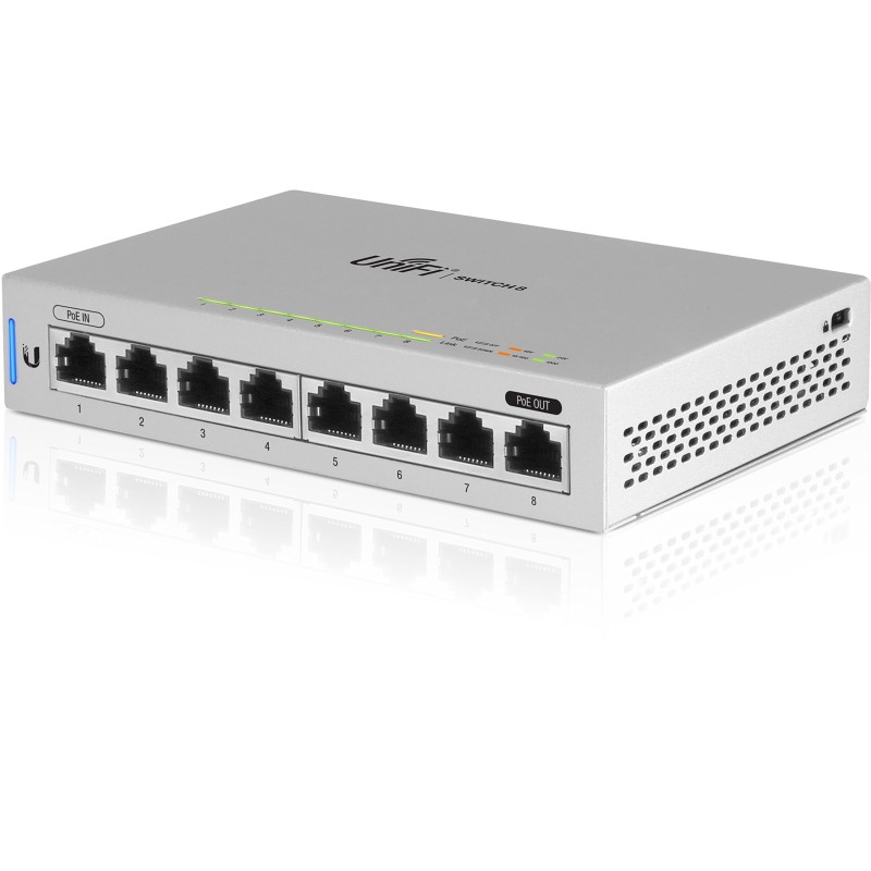 Switch Ubiquiti UniFi Switch 8 PoEUS-8-60W PoE+ 8 ports
