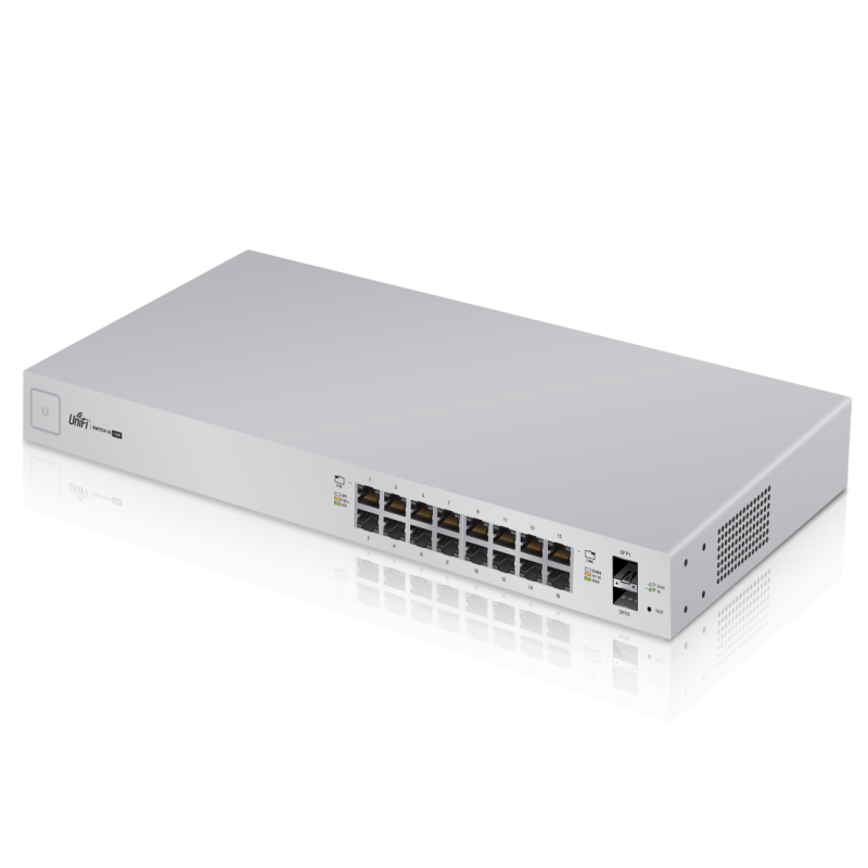 Switch Ubiquiti UniFi Switch 16 150W PoEUS-16-150W PoE+ 16 ports