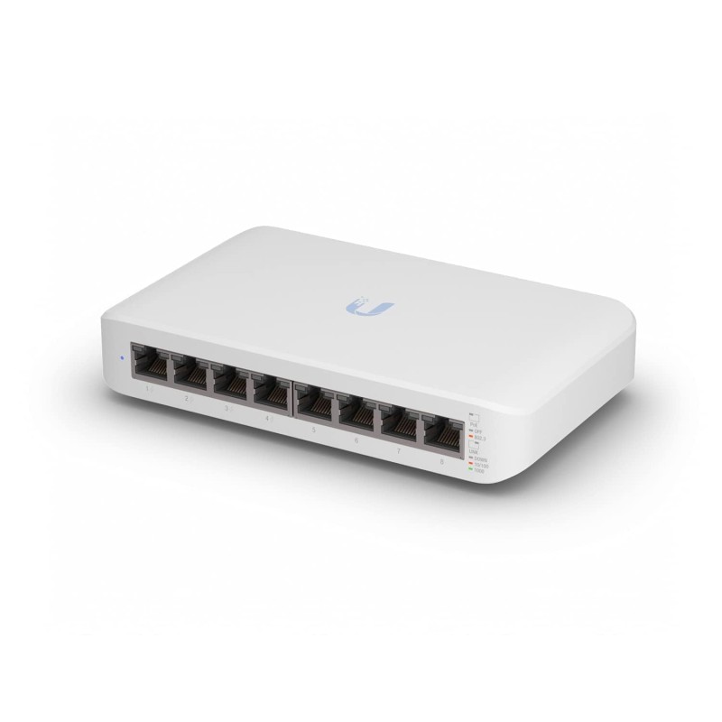 Switch Ubiquiti UniFi Switch Lite 8 PoEUSW-Lite-8-PoE PoE+ 8 ports
