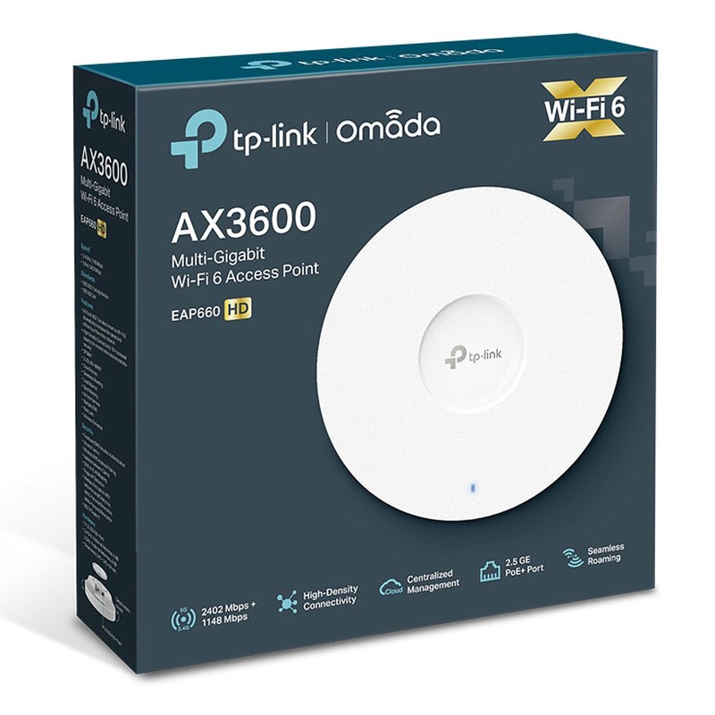 Point d'acces TPLink EAP660 Pro PoE Wi-Fi 6
