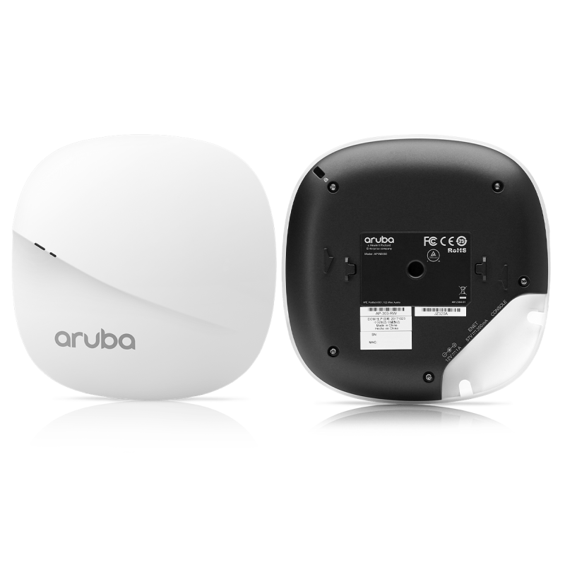 Point d'acces Aruba AP‑303P Wi‑Fi 5 version PoE + Zigbee/BLE