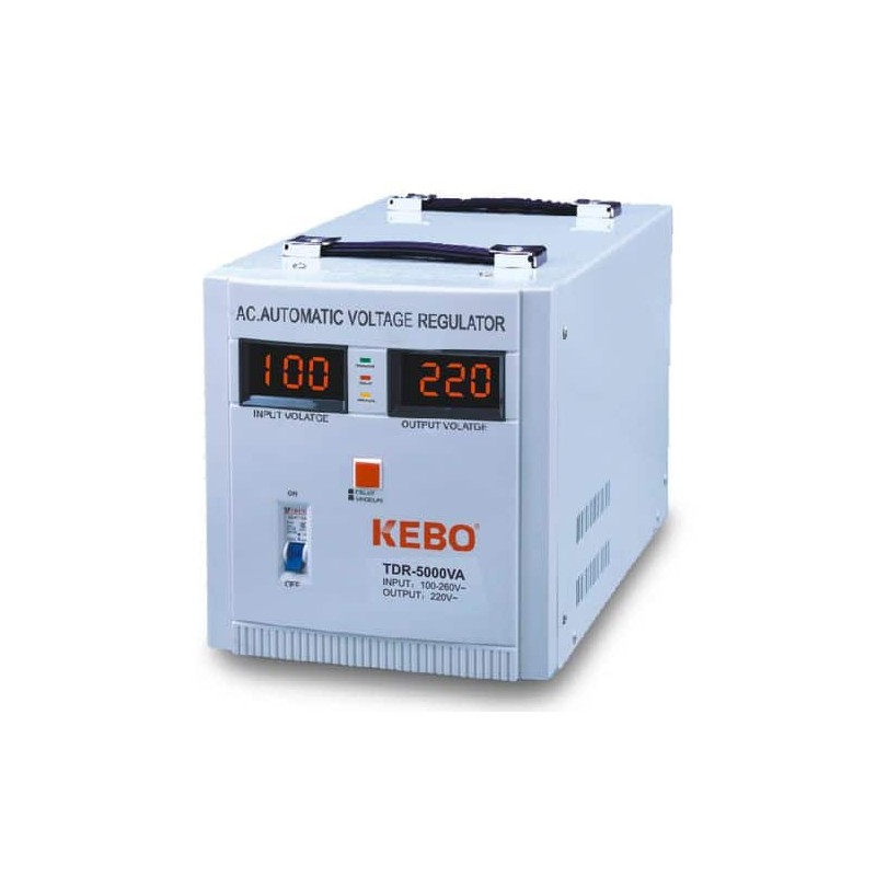 Stabilisateur digital KEBO 5000VA GDR‑5000VA