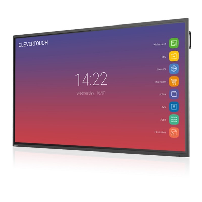 Ecran Interactif 75 pouces Clevertouch  CL Totem Android