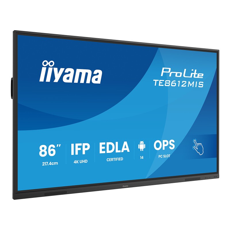Ecran Interactif 86 pouces IIYAMA TE12 Android