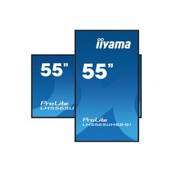Totem publicitaire  55 pouces iiyama ProLite LH5565UHSB-B1