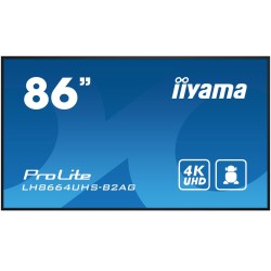 Totem publicitaire  86 pouces iiyama ProLite LH8664UHS-B2AG