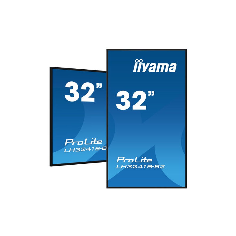 Totem publicitaire  32 pouces iiyama ProLite LH3241S-B2