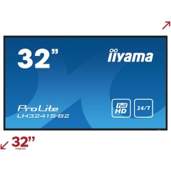 Totem publicitaire  32 pouces iiyama ProLite LH3241S-B2