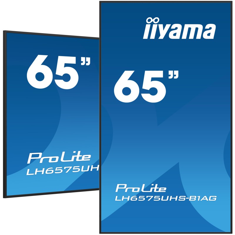 Totem publicitaire  65 pouces iiyama ProLite LH6575UHS-B1AG