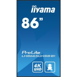 Totem publicitaire  86 pouces iiyama ProLite LH8665UHSB-B1