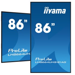 Totem publicitaire  98 pouces iiyama ProLite LE9864UHS-B1AG