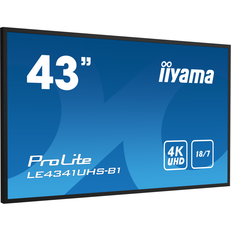 Totem publicitaire  43 pouces iiyama ProLite LE4341S-B2