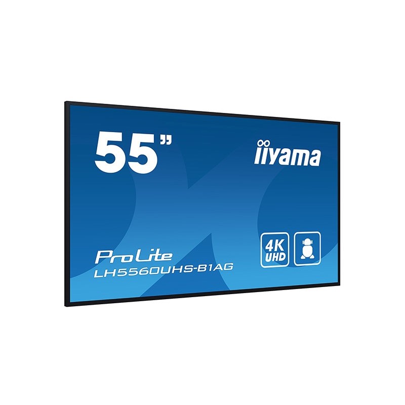 Totem publicitaire  55 pouces iiyama ProLite LH5560UHS-B2AG