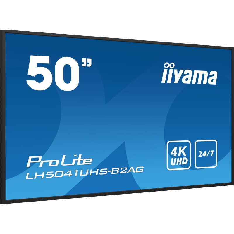 Totem publicitaire  50 pouces iiyama ProLite LH5041UHS-B2AG