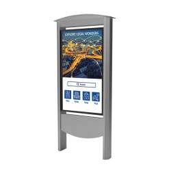 Totem publicitaire Fixe extérieur 55 pouces Samsung KOF555-1OHF