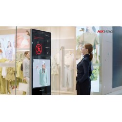 Totem publicitaire Wi-Fi, LAN, HDMI, USB, VGA 55 UHD pouces ViewSonic DS-D6055UL-B/S2